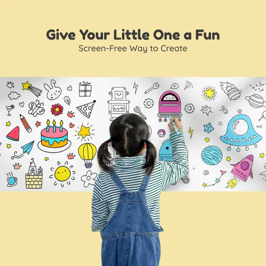 DoodleRoll™ — A 300 CM Roll Designed for Endless Creativity