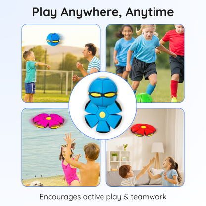 TodFod Magic Ball – 2-in-1 Transforming Frisbee & Pop-Ball Toy