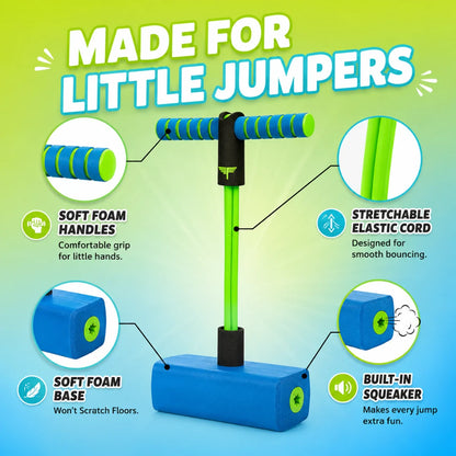 JumpJoy Foam Pogo Stick for Kids | Ages 3+