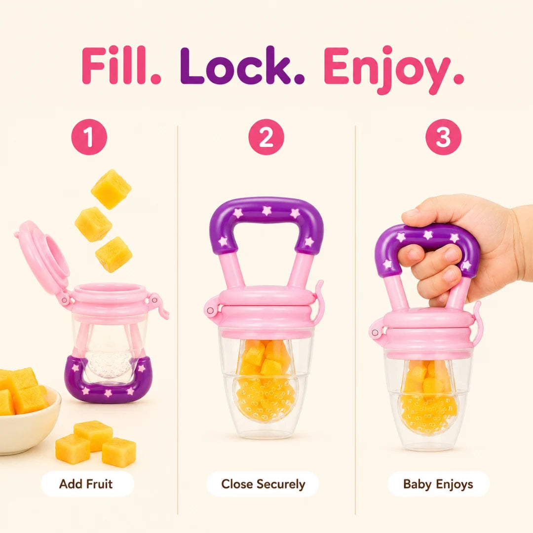 FreshBite Fruit Feeder for 6+ Month Baby