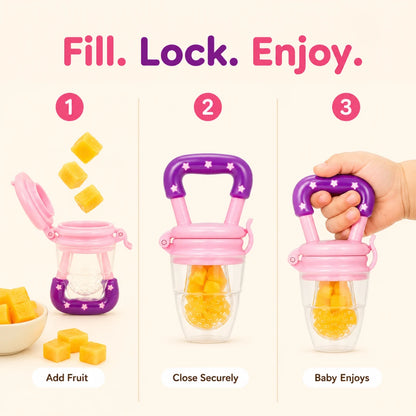 FreshBite Fruit Feeder for 6+ Month Baby