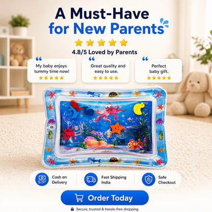 SplashNest — Tummy Time Water Mat (6-12 Months)