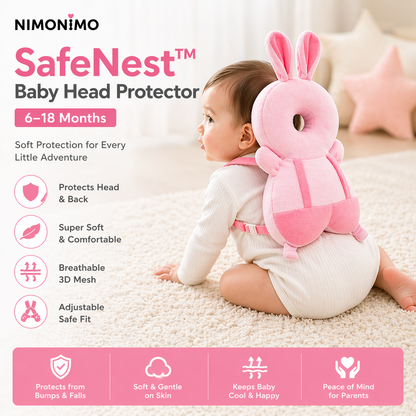 SafeSteps - Baby Head Protector (6–18 Months)