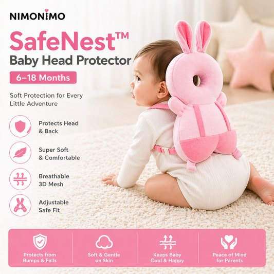SafeSteps - Baby Head Protector (6–18 Months)