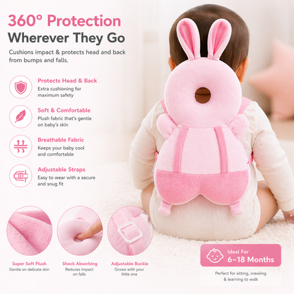 SafeSteps - Baby Head Protector (6–18 Months)