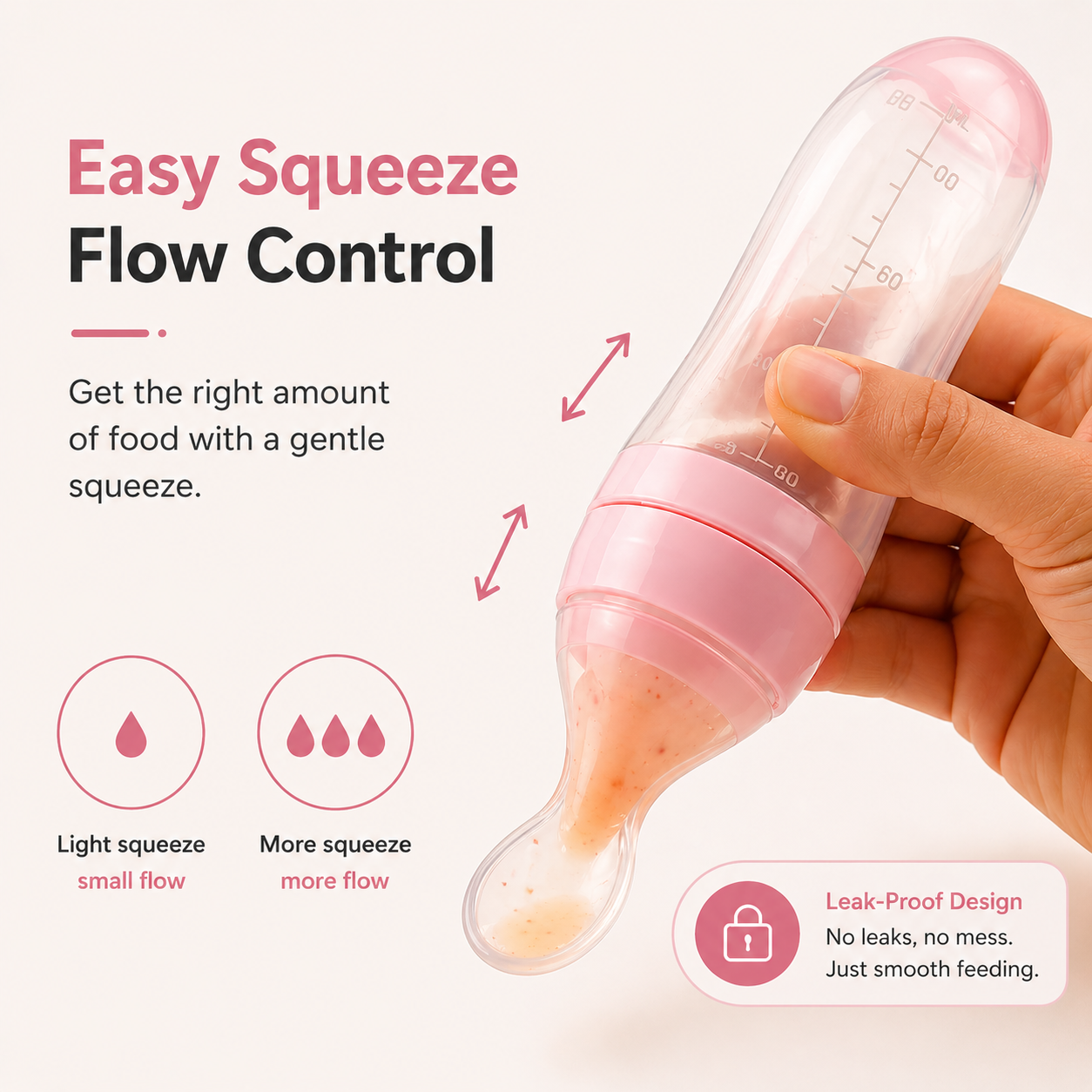 NoMess - Baby Feeding Spoon (6+ Months)