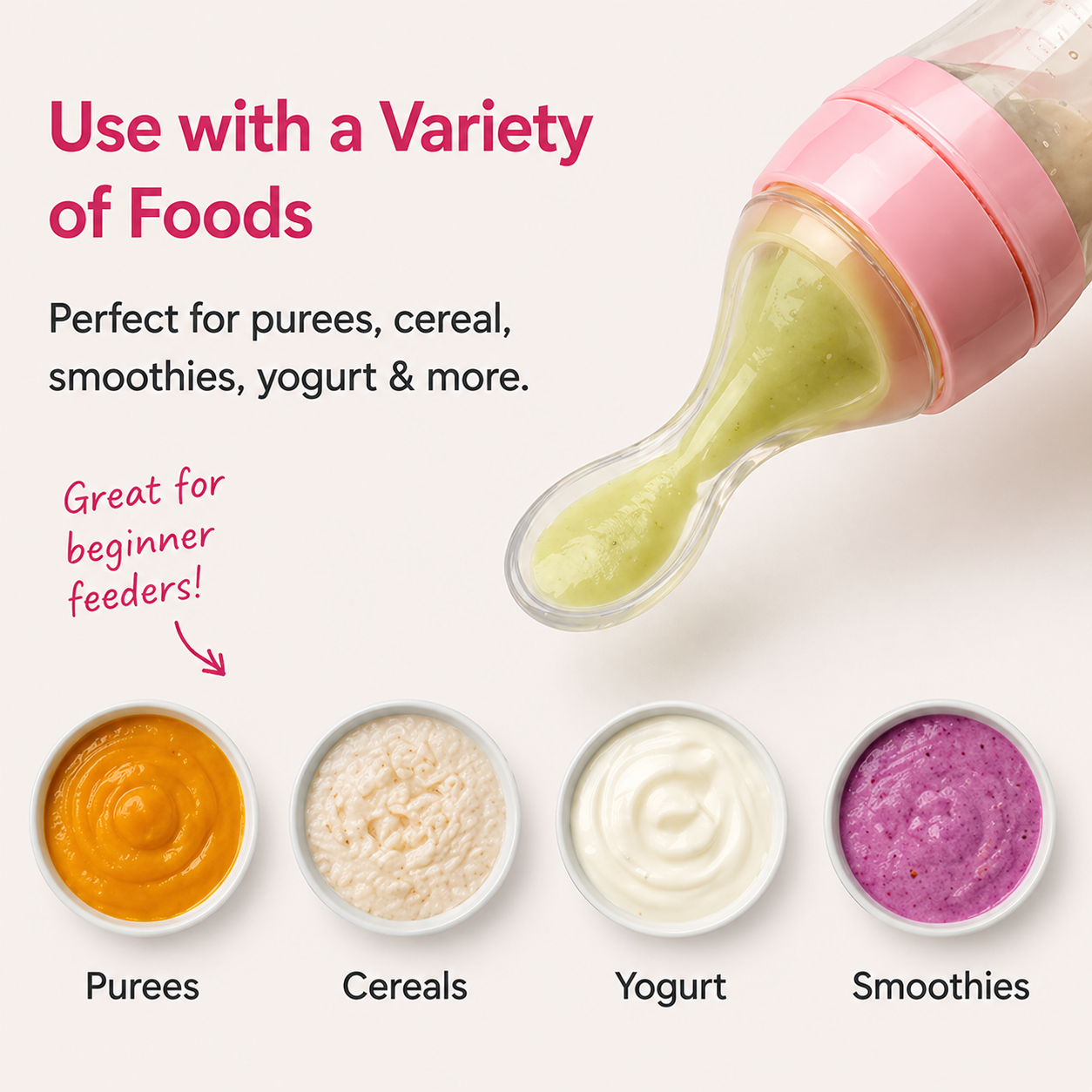 NoMess - Baby Feeding Spoon (6+ Months)