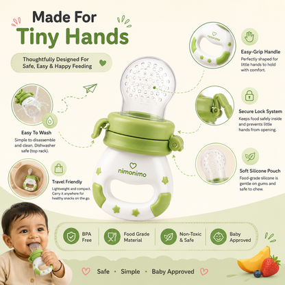 FreshBite™ Fruit Feeder for 6+ Month Baby