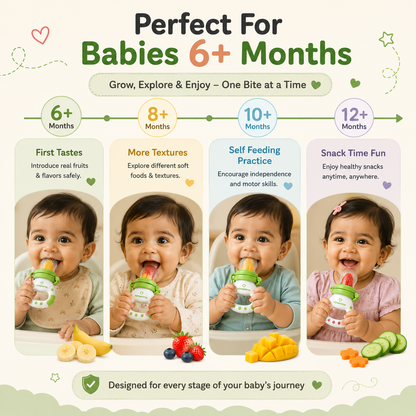 FreshBite™ Fruit Feeder for 6+ Month Baby