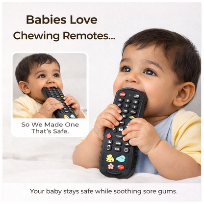 ChewMate™  - Silicone Remote Teether for 3+ Month Baby