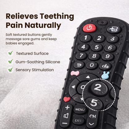 ChewMate™  - Silicone Remote Teether for 3+ Month Baby