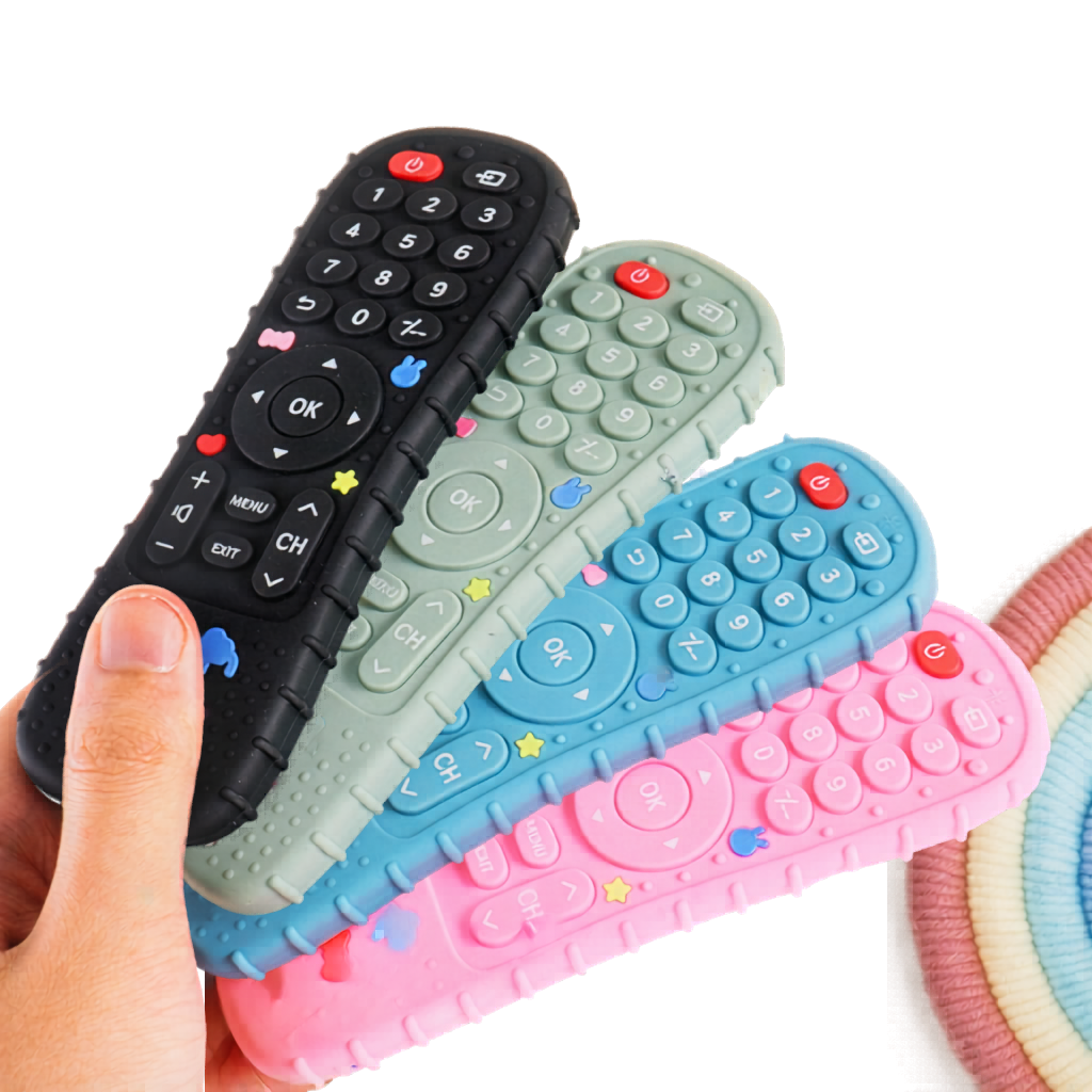 ChewMate™  - Silicone Remote Teether for 3+ Month Baby