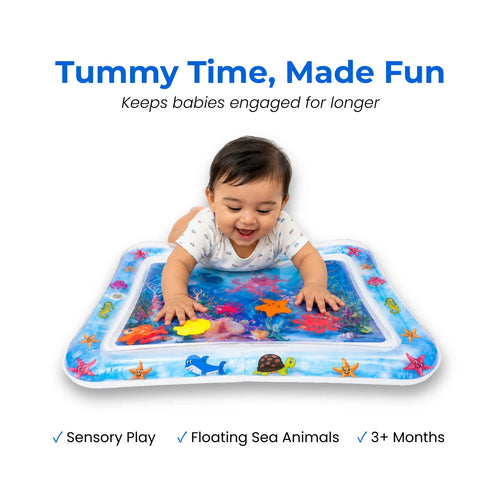 SplashNest — Tummy Time Water Mat (6-12 Months)