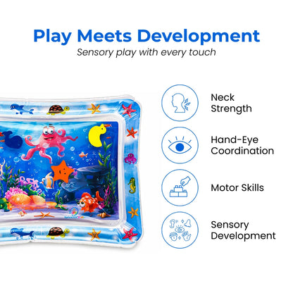 SplashNest — Tummy Time Water Mat (6-12 Months)