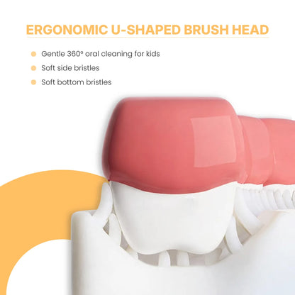 BrushBuddy™ – U-Shaped Silicone Toothbrush for Kids (Ages 2–6)