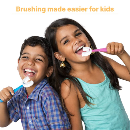 BrushBuddy™ – U-Shaped Silicone Toothbrush for Kids (Ages 2–6)
